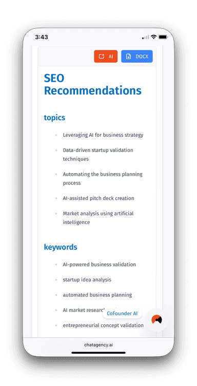 SEO Recommendations