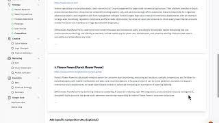 8   Competitor Analysis